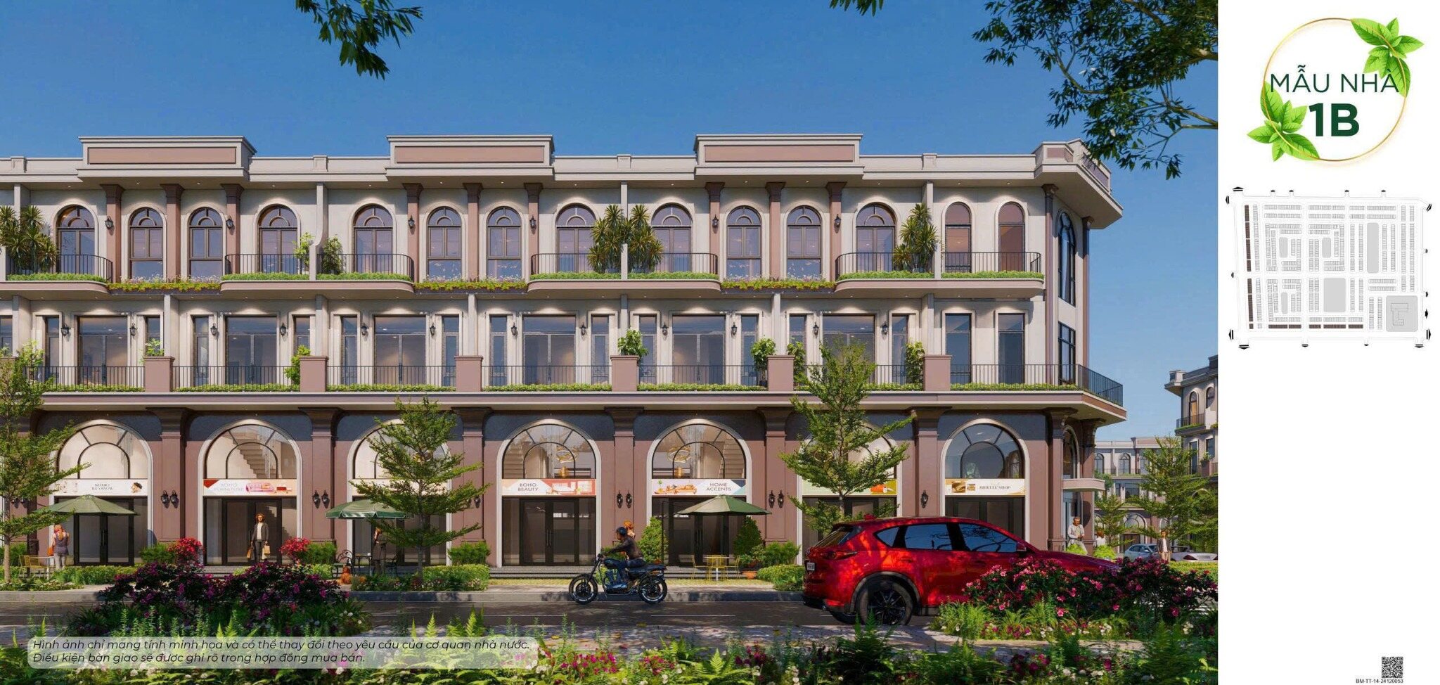 Mẫu nhà 4A Green City