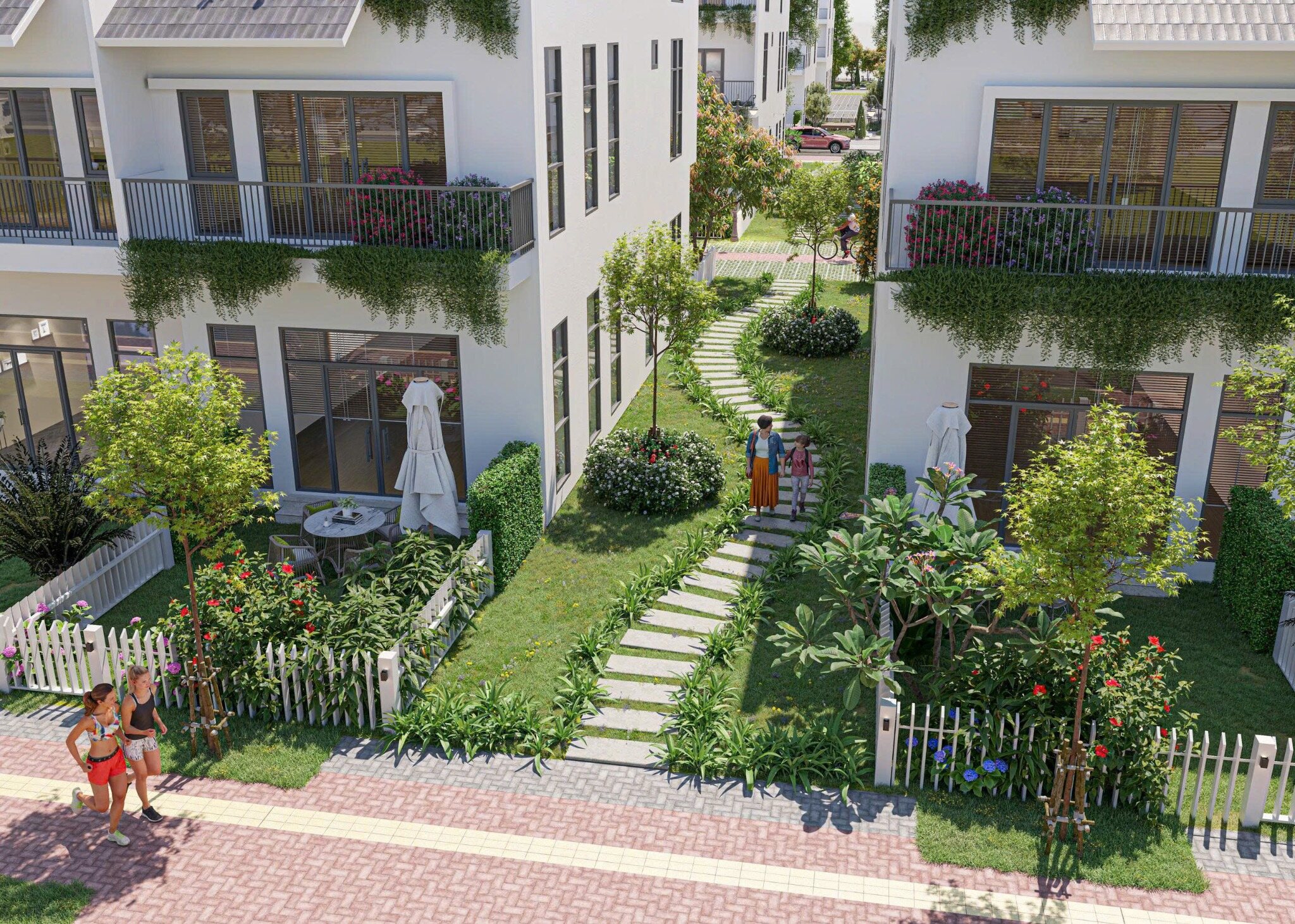 Công viên và hồ cảnh quan Green City